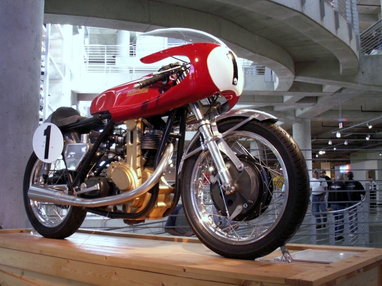 Inspiration: an original Matchless Seeley G50 500cc at the Barber Museum